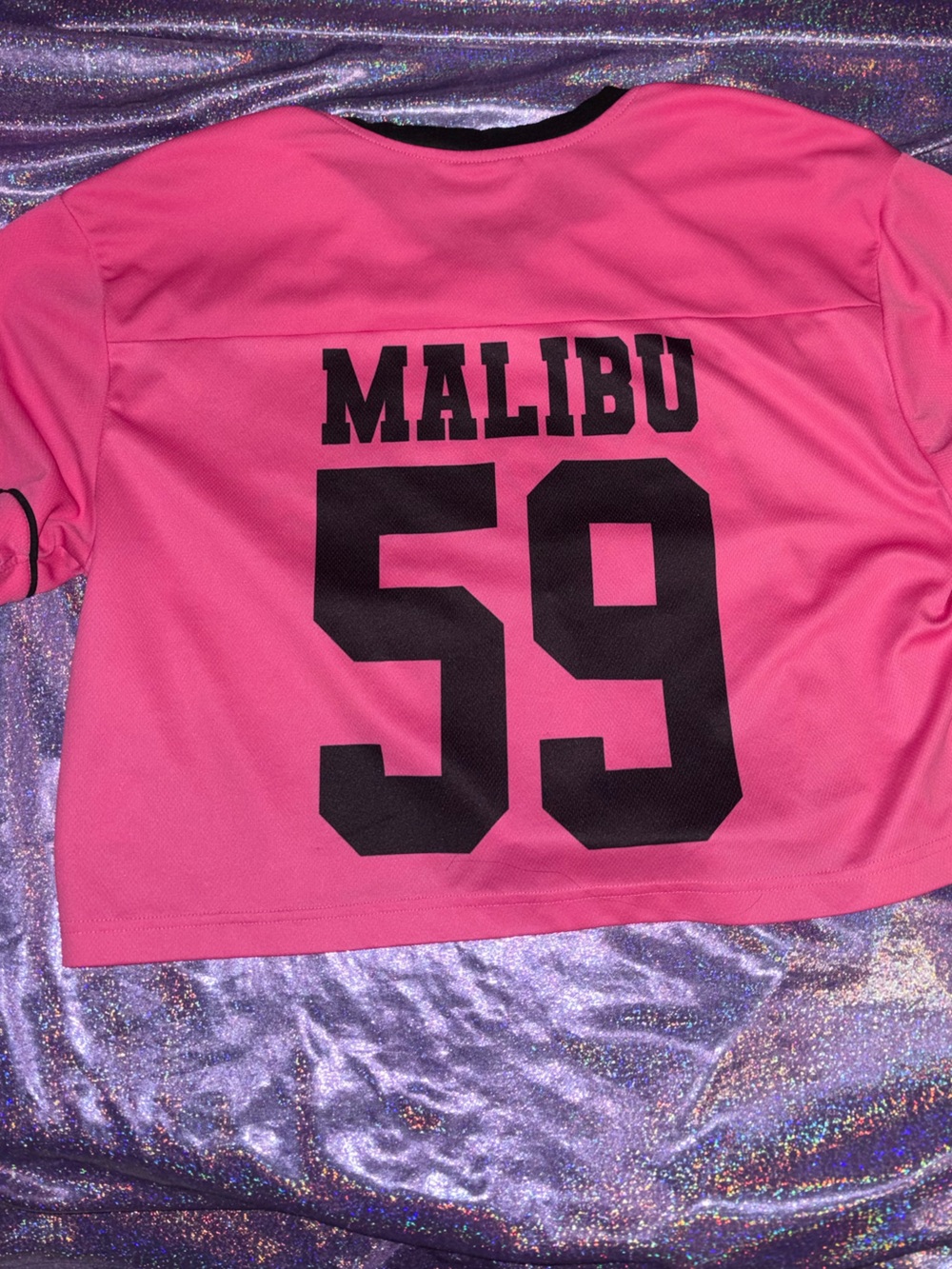 Malibu Barbie Cropped Jersey - Picture 6 of 6
